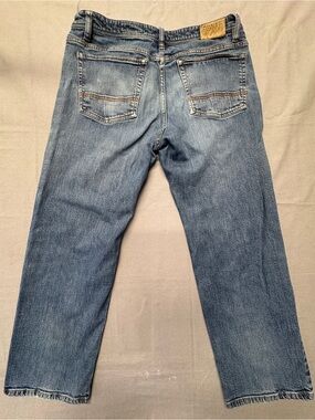Orvis Denim Jeans Medium Wash Straight Leg Mens 36x30 G9